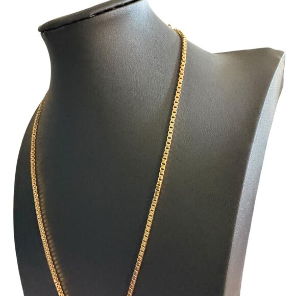 Love Tatum Vintage Coin Kali Necklace 24K Electroplated Gold One of a Kind 23” - Picture 3 of 6